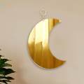 moon phase wall hanging mirror decor decorative. 