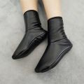 Winter Warm socks Leather for Womens Thermal Floor Socks Moza Indoor House Soft Non-Slip Socks Men Women Plus Velvet Thickened Stocking Mozay Adult Unisex. 