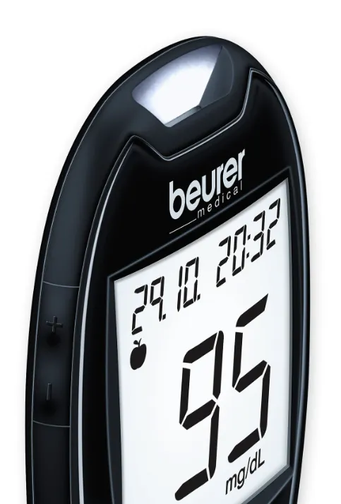 Beurer%20GL%2044%20Blood%20Glucose%20Meter%20Device%20mg/dL%20Black%20-%20Image%203