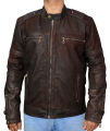 Brand New Soft Lambskin Original Leather Biker Jacket for Men Matt Finish Snuffing Stuff. 