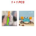 Interactive Crab Toy For Baby Crawling Crab Creative Techno Escape Electronic Toys Animal Pet Runaway Musical Toddler Gifts Moonlight. 