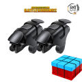 Black PUBG Trigger Controller Mobile Game For Pubg/Cod/Free Fire Best High Quality With Box. 