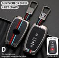 Toyota Corolla Cross Metal  Key cover with Keychain. 