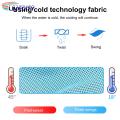 Stay Cool in the Heat with Portable Ice Cooling Towel Perfect for Outdoor Sports Fitness Quick-dry Super Absorbent Ideal for Southeast Asian Buyers. 