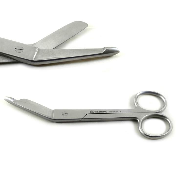 Dental Lister Bandage Scissors 14cm Orthopedic Plaster Removal Dissection Scissors First Aid Dressing Instruments