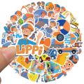 10/50Pcs Cartoon BLiPPi Stickers Children Anime Decals For Laptop Luggage Fridge Scrapbook Phone Guitar Stickers Kids Toy. 