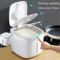 10 Kg Moisture-Proof Rice Grain Storage Box, Nano Bucket For Kitchen Container. 