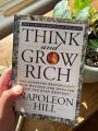 Think And Grow Rich Book by Napoleon Hill Self-Help Business Motivational. 