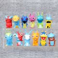 24pcs / Lot 4-5cm Slugterra Cartoon Pvc Action Figures Toys Dolls For Children. 
