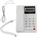 30 Days Warranty Loud Speaker Telephone Set Landline Caller ID Display Desktop Home Hotel Wired Office Landline Telephone Phone LCD Display Screen Redial Flash and Pre Dialing Function Wall Mountable Black Or White. 