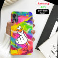 Samsung Galaxy A05 Back Cover - Ladies Love Floral Art Soft Case. 