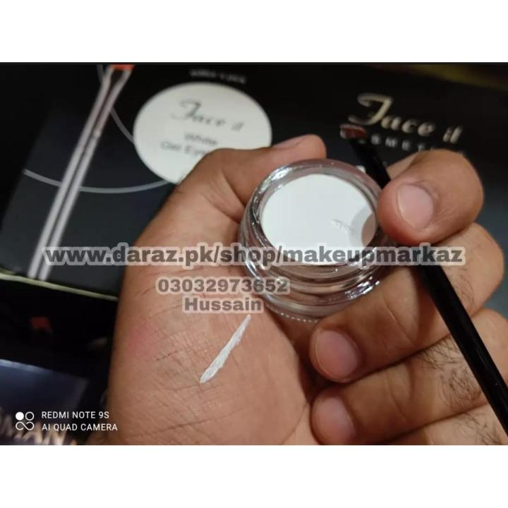 Faceit White Gel Eyeliner