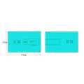 credit card shape high quality usb 2.0 8 GB 16GB 32GB. 