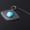 Game Bloodborne Cosmic Eye Necklaces Crow Hunter Wheel Hunter Badge Pendant Necklace Men Women Fans Cosplay Jewelry Gift. 
