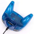 Classic N64 Controller,MODESLAB Wired N64 64-bit Remote Gamepad Joystick for N64 Console Video Games System(Transparent Blue). 