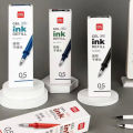 Deli 20Pcs/lot Gel Pen Refill 0.5mm Ink Black Red Blue Colors Refills Writing Signature School Stationery Supplies Pen Core Gift. 