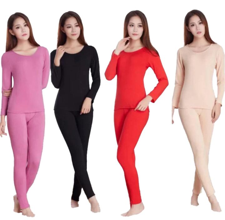 Thermal Innerwear Shirts And Pajama Suit - For Men And Women - Winter Sale Shirt & Trouser Body Warmer Skin Tight Stretchable Innerwear Winter Warm Long Johns Trouser Pajama Full Sleeve Shirt - Stay Warm And Comfy With Thermal Innerwear