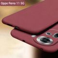 Oppo Reno 11 5G Mobile Phone Case Soft Sandstone Slim Matte Back Cover. 