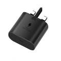 Samsung 25W Adapter W/O Cable Black 3 Pin. 