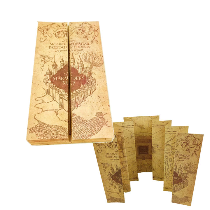 harry potter map Harried Magic School The Marauder's Map of Wizarding World potter