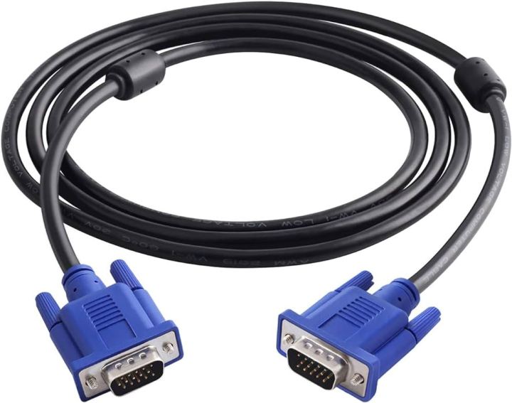 Mazhar Ali Store VGA Cable for LCD Display and Computer 1.5Meter