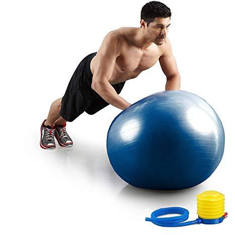 Gym%20ball%20Exercise%20Yoga%20ball%20for%20body%20fitness%20with%20Pump%2085%20CM%20-%20Image%204