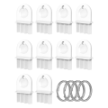 10-Pack Paper Towel Dispenser Key, Toilet Paper Dispenser Key Universal Replacement Key Paper Roll Tools. 