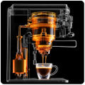 NOVA Espresso Coffee Maker 20 Bar 2200W – Cappuccino, Latte & Espresso Machine with Milk Frother, 1.5L Water Tank, Dual Stainless Steel Filters, Cup Warming Tray – Best Coffee Maker for Home & Office Use (Model 1-8-3). 