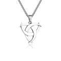 Factory Wholesale Classic Films and Television Products Stainless Steel Biochemical Crisis Necklace Titanium Steel Pendant   Trendy Men Personalized Pendant. 