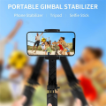 Phone Tripod Stand & Selfie Stick Tripod, All in One Cell Phone Tripod, Cellphone Tripod with Wireless Remote and Phone Holder, Portable, Lightweight,Compatible with All Phones （Black）. 