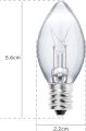 Lévoit 15Watt Himalayan Salt Lamp Bulbs, 6 Pack-E12 Socket Incandescent Light Bulbs with Lévoit Designed Gift Package [Energy Class F]‎Dimmable, Himalayan salt lamp replacement Bulb.Light Colour (Red).. 