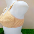 Light Padded Bra For Women & Girls Soft Light Padded Bra in Pack of 2 Skin Black - Size 32 to 42. 