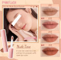 PINKFLASH  Matte Water Proof Liquid Long Lasting Transfer Proof Lip & Cheek Duo Matte Tint 2.3ml M01. 