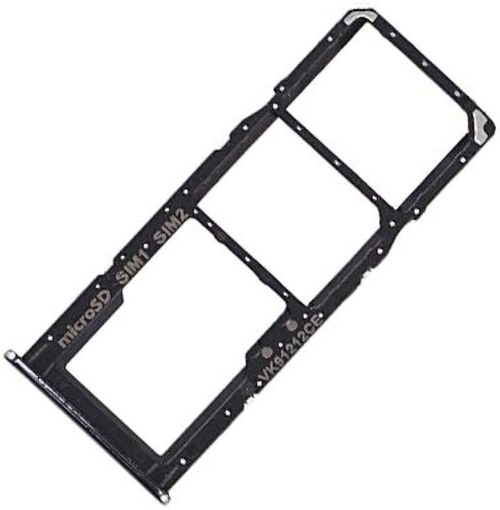 Samsung Galaxy A51 Dual SIM Tray Sim Jacket Sim Slot Sim Door For Samsung Galaxy A51 _ Black