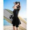 for Women 2024 New Womens Swimming Suit Slightly Girl Covering Meat One piece Conservative Large Size Fat mm Soaking in Hot Springs. 
