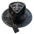 Creepy Cowboy Hat Halloween Costume Hat Western Style Hat Skull Cowboy Hat Stylish Ornament Halloween Cowboy Hat. 