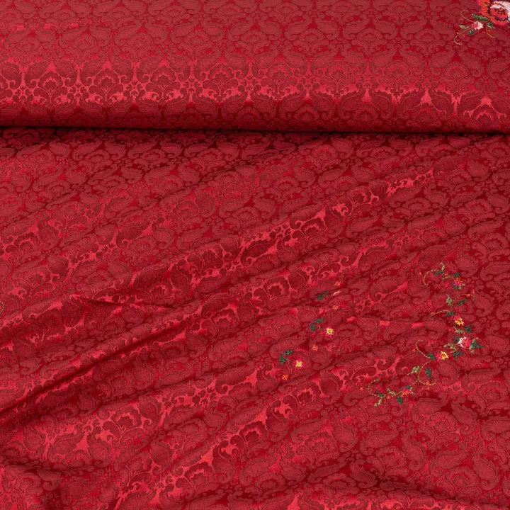 Mahogany%20Silk%20Embroidered%20Bed%20Sheet%20Set%20-%20Image%203