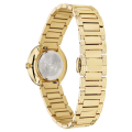 Versace Virtus Mini Duo Gold Stainless Steel White Dial Quartz Watch for Ladies - VET300221. 