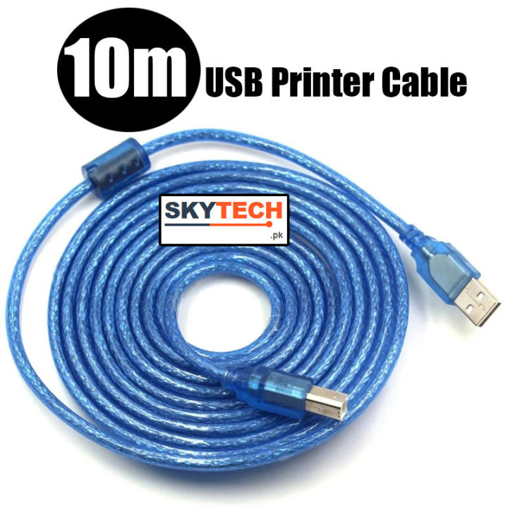 5/10M Printer Cable High Speed, USB (a-b) Premium Quality