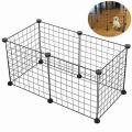 Small Pet Rabbit Bunny Playpen Small Animal Cage Indoor Portable Yard Fence Hen, Puppy Kennel Crate Fence Tent 6 PIECES. 