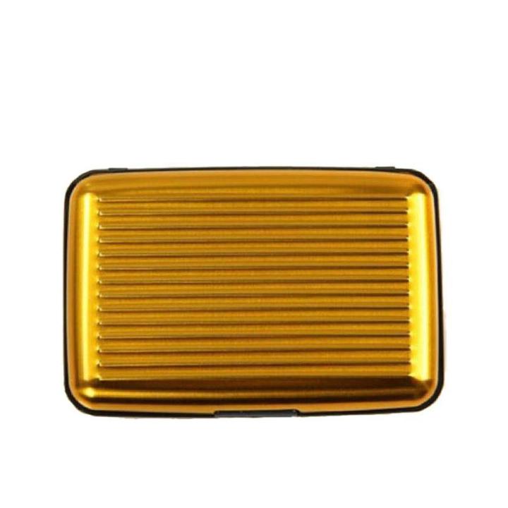 Aluma Wallet For Unisex Golden