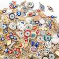 Mix Turkish Lucky Charm - Evil Eye Charm - Locket - Pendent Connector for Bracelet Neckless DIY Jewelry Accessories. 
