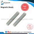 8X45 mm Magnetic Stir Bar PTFE Magnetic Stirrer Mixer Stir Bars High Magnetism Teflon Coated Stirrer Rod - Magnetic Beats plain - Spin bar Teflon Octagon Magnetic Stirring Bar: 8x35 mm, White. 