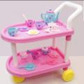 My Little Trolley Tea Cart Set - Perfect for Imaginative Tea Parties Toy For Kids. 
