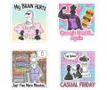 Chess Humor Funny Chess Memes Aesthetic Stickers Board Game Art Chess Player Gift  Gaming Stickers Laptop Decals & Mobile Back Cover Water Bottle Stickers Planner Journal Stickers Cute Chess Art King Queen Unicorn Pack Of 4 Sticker Each Size 3 x 3 Inch. 