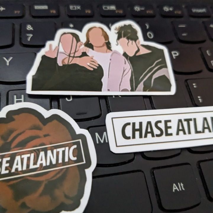 25 pcs CHASE ATLANTIC sticker pack based on chase Atlantic popular music boy band trendy cool aesthetic stickers perfect for journaling, diaries, skateboards, guitars, laptops  music spotify music artists music taste
