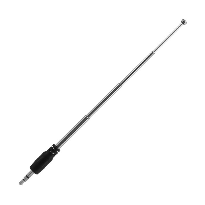 ANTENNA RADIO TELESCOPICA Da 20 '' a 6 Sezioni Tono Argento EUR 6,14