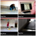 FLOOR TILES ANTI SLIP, MODULAR FLOOR TILES, NON-SLIP PLASTIC FLOOR TILES, INTERLOCKING GARAGE FLOOR TILES, PLASTIC TILES GRID DRAINAGE MAT SQUARE MAT SIZE OF 10 WIDTH 12 LENGTH. 