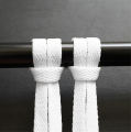 Flat Sneaker laces highy guffed for your Shoes | Flat Shoe laces for your premium Sneakers | White abd Black Shoe Laces. 