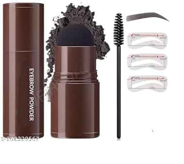 Professional%20One%20Step%20Eyebrow%20Stamp%20Shaping%20Kit%20Eyebrow%20Powder%20Stamp%20Makeup%20with%203%20Reusable%20Eyebrow%20Stencils%201%20Brush%20-%20Image%202